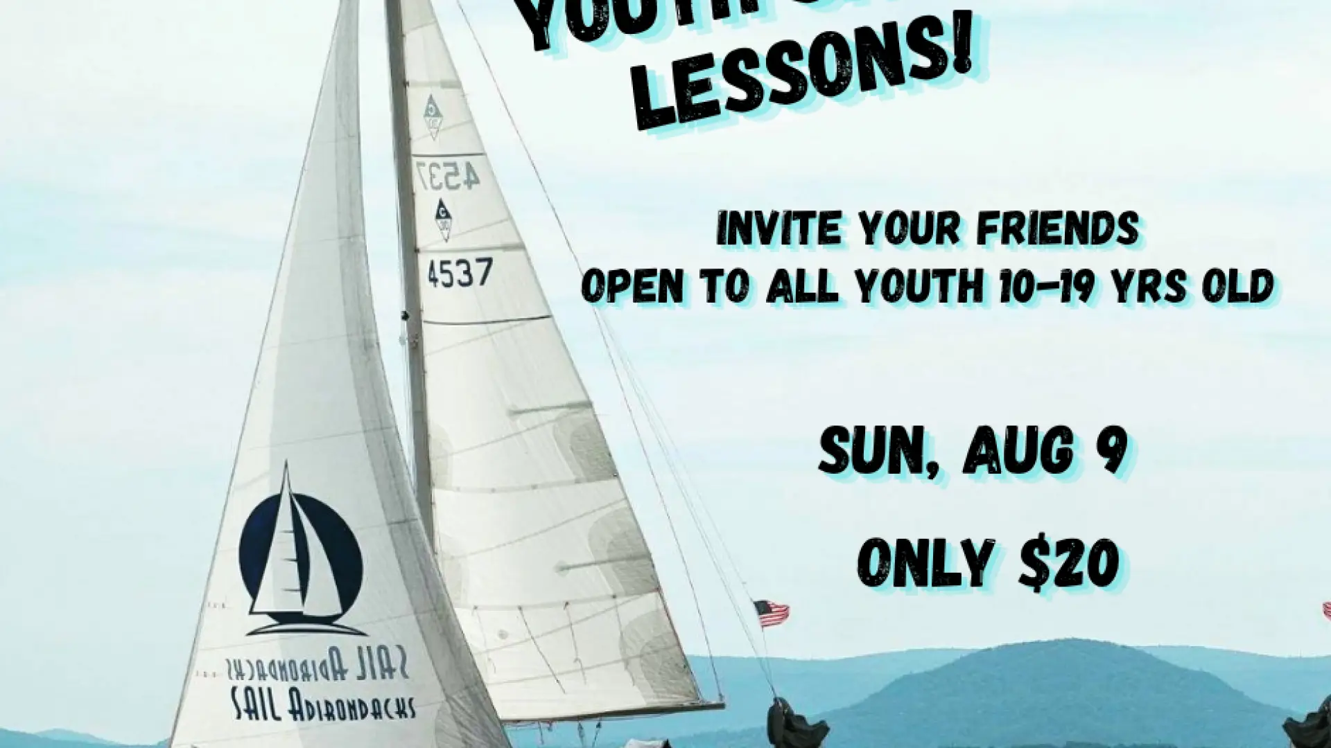 youth sailing lesson