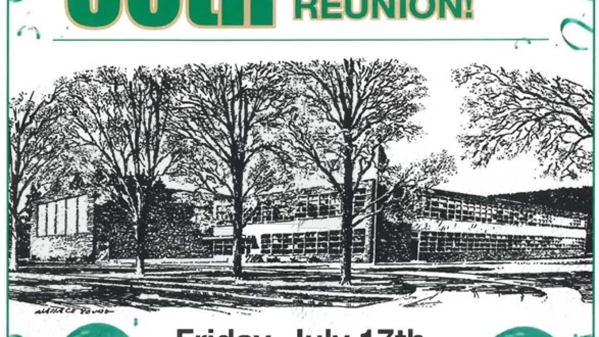 50th reunion flyer