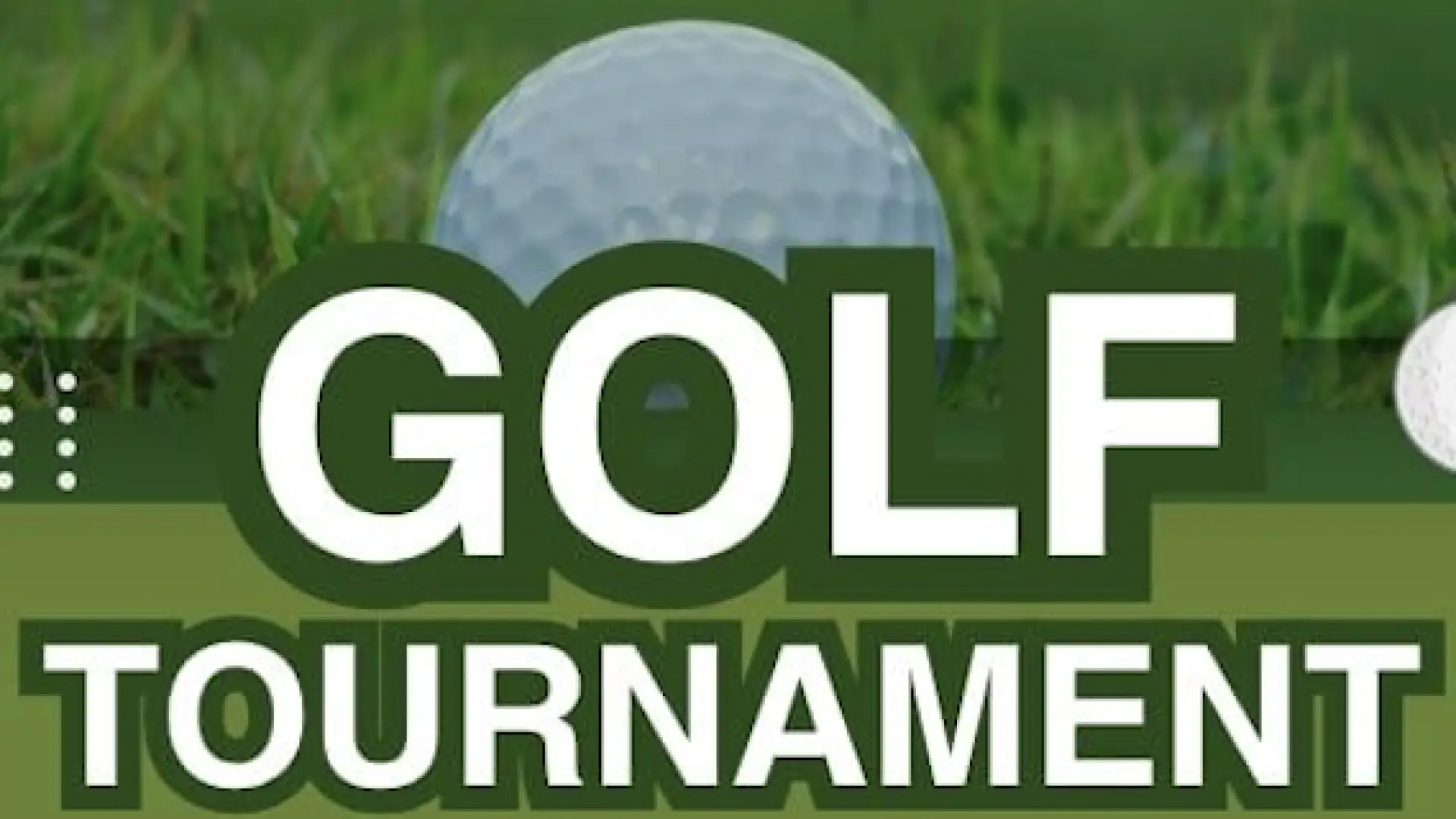 Golf tournament flyer