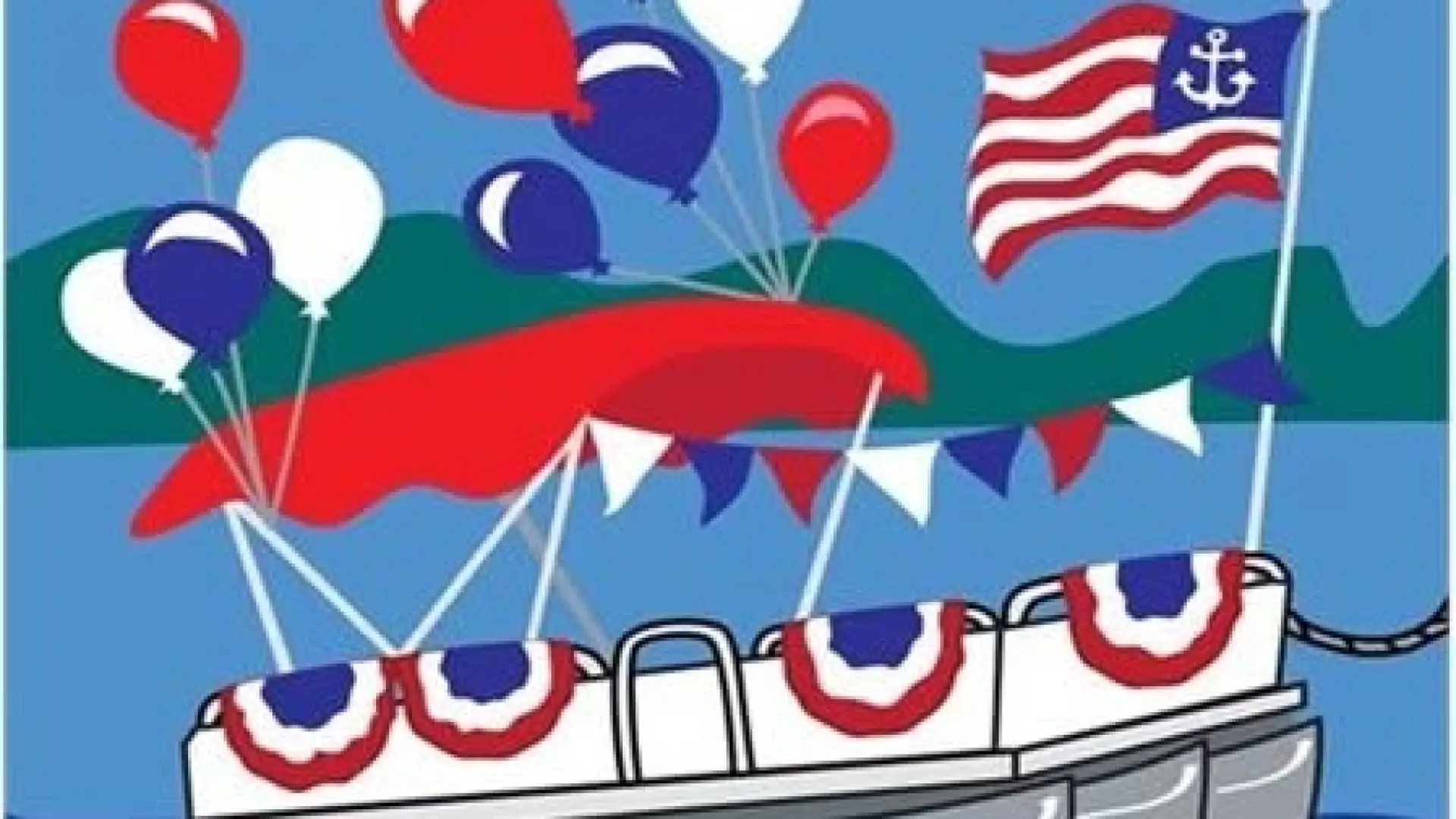 american decorated boat