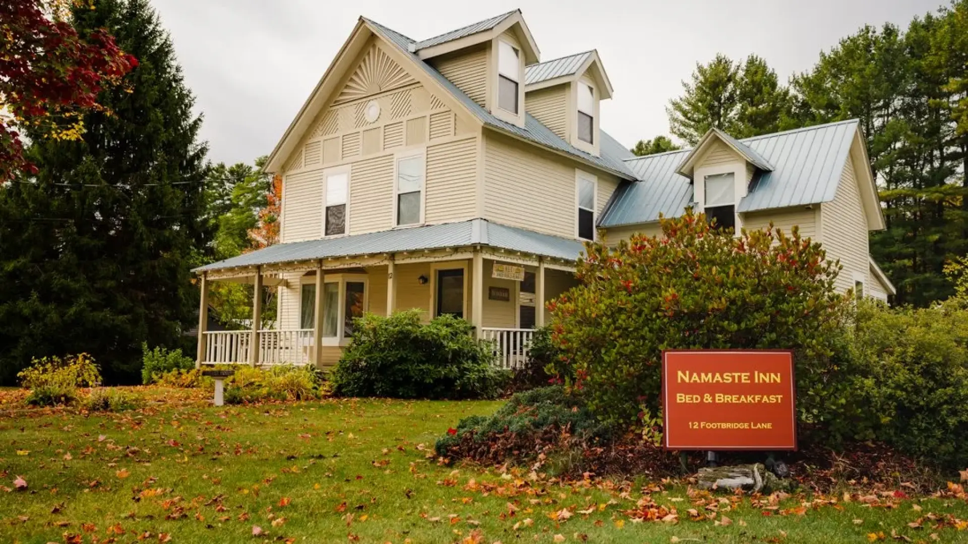 Exterior of Namaste Inn 