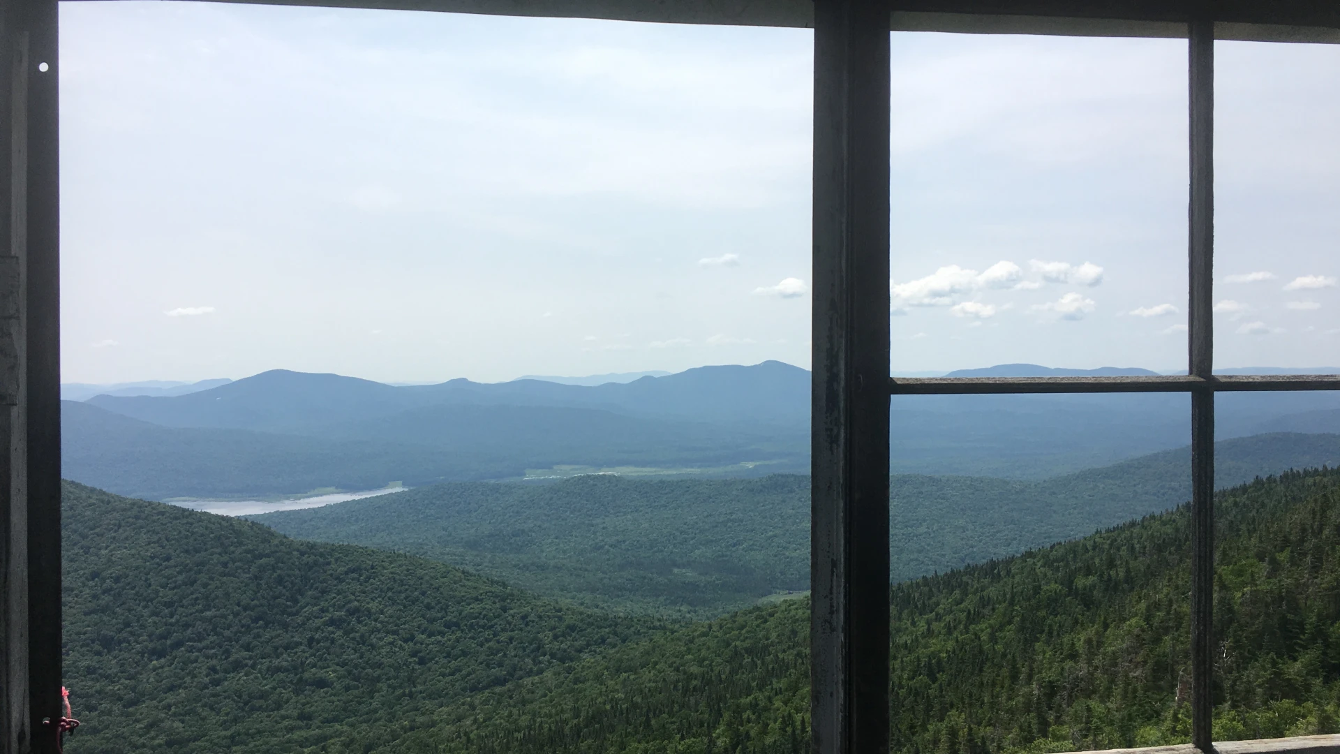 Southern view from Wakely Firetower.