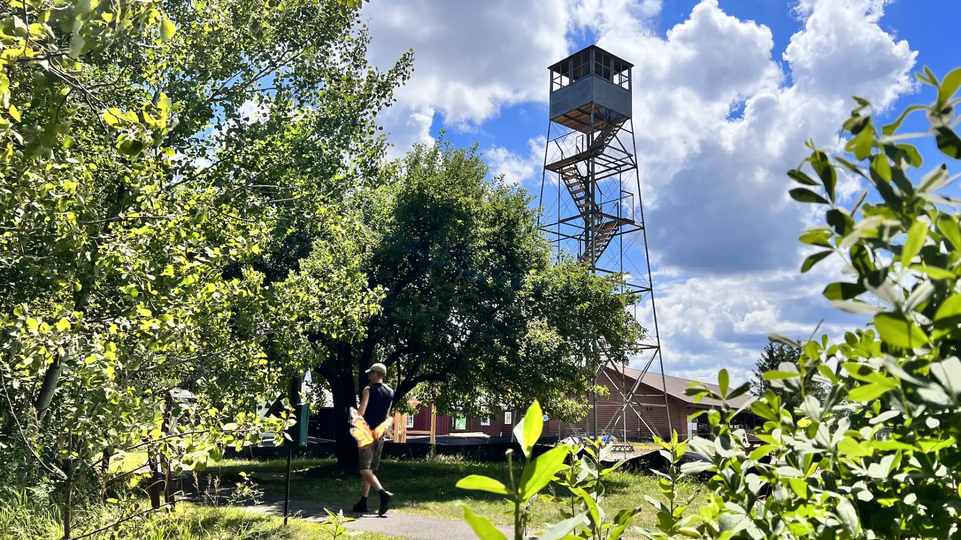Take a lovely stroll around Speculator and see the newly restored fire tower.