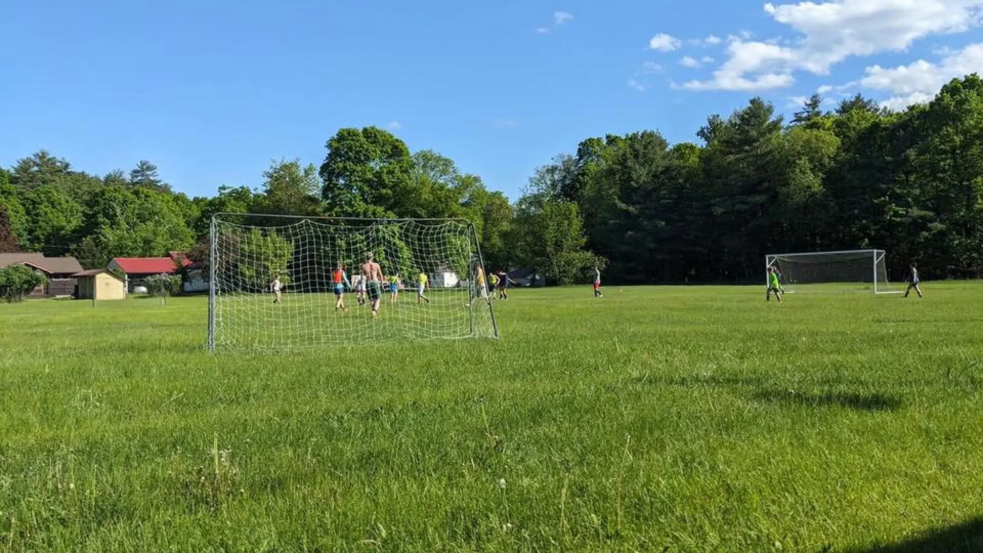 soccer field at Noble Terrace