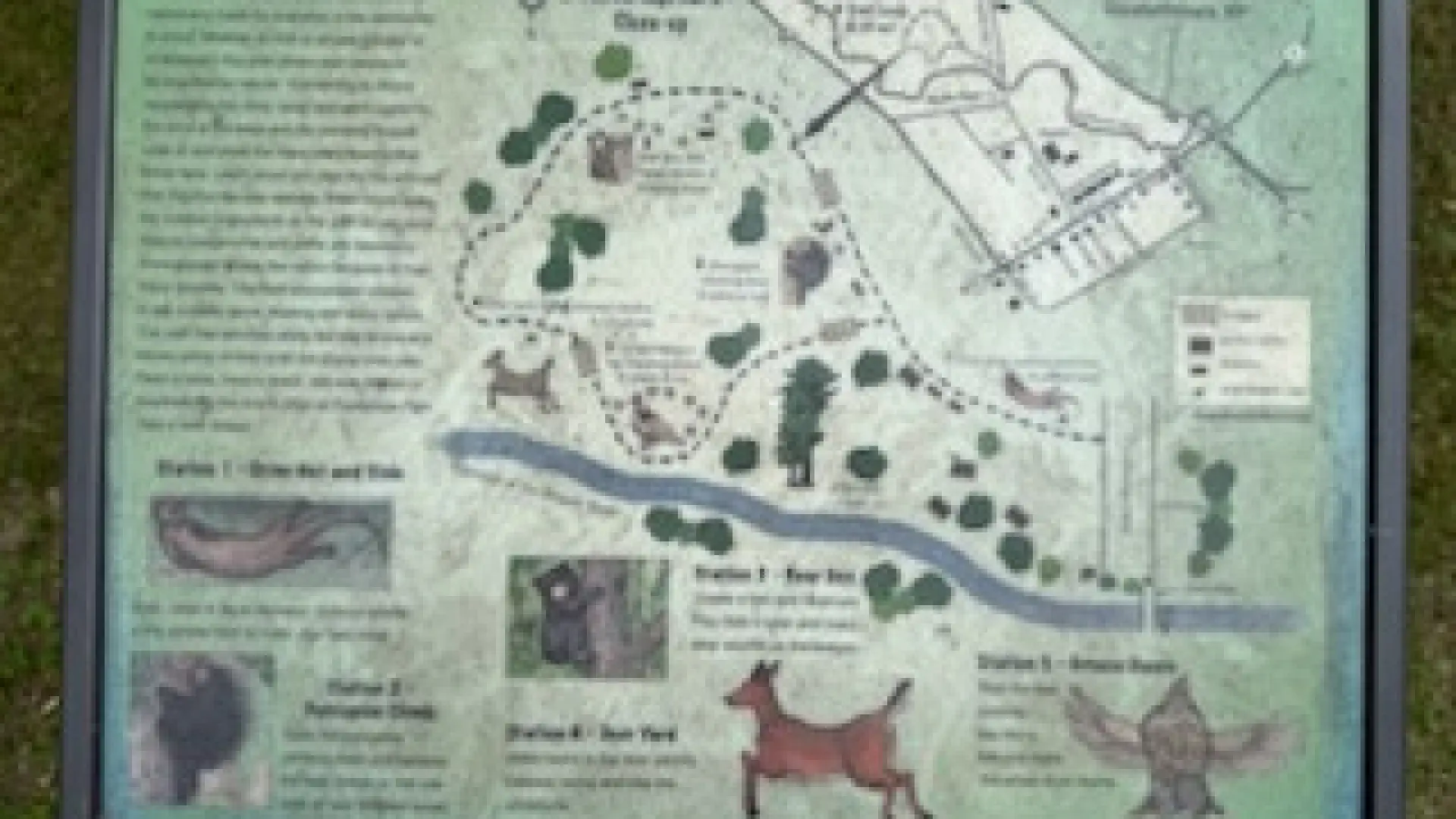 footbridge park map