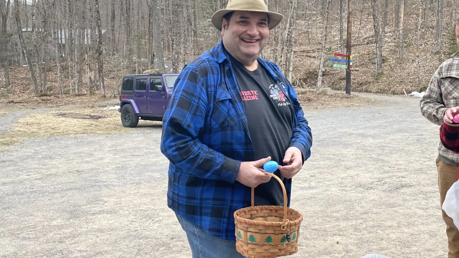 Ed at Egg Hunt