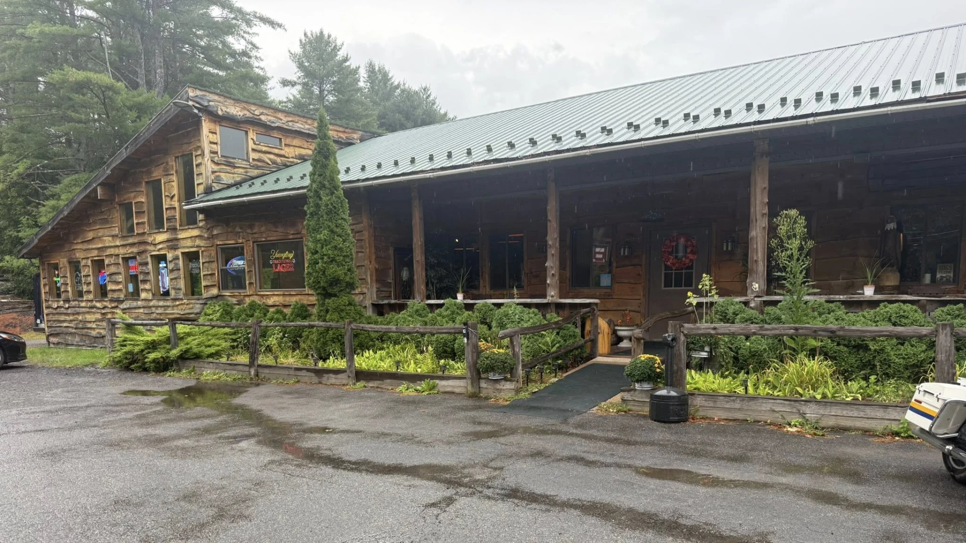 exterior of halfway house