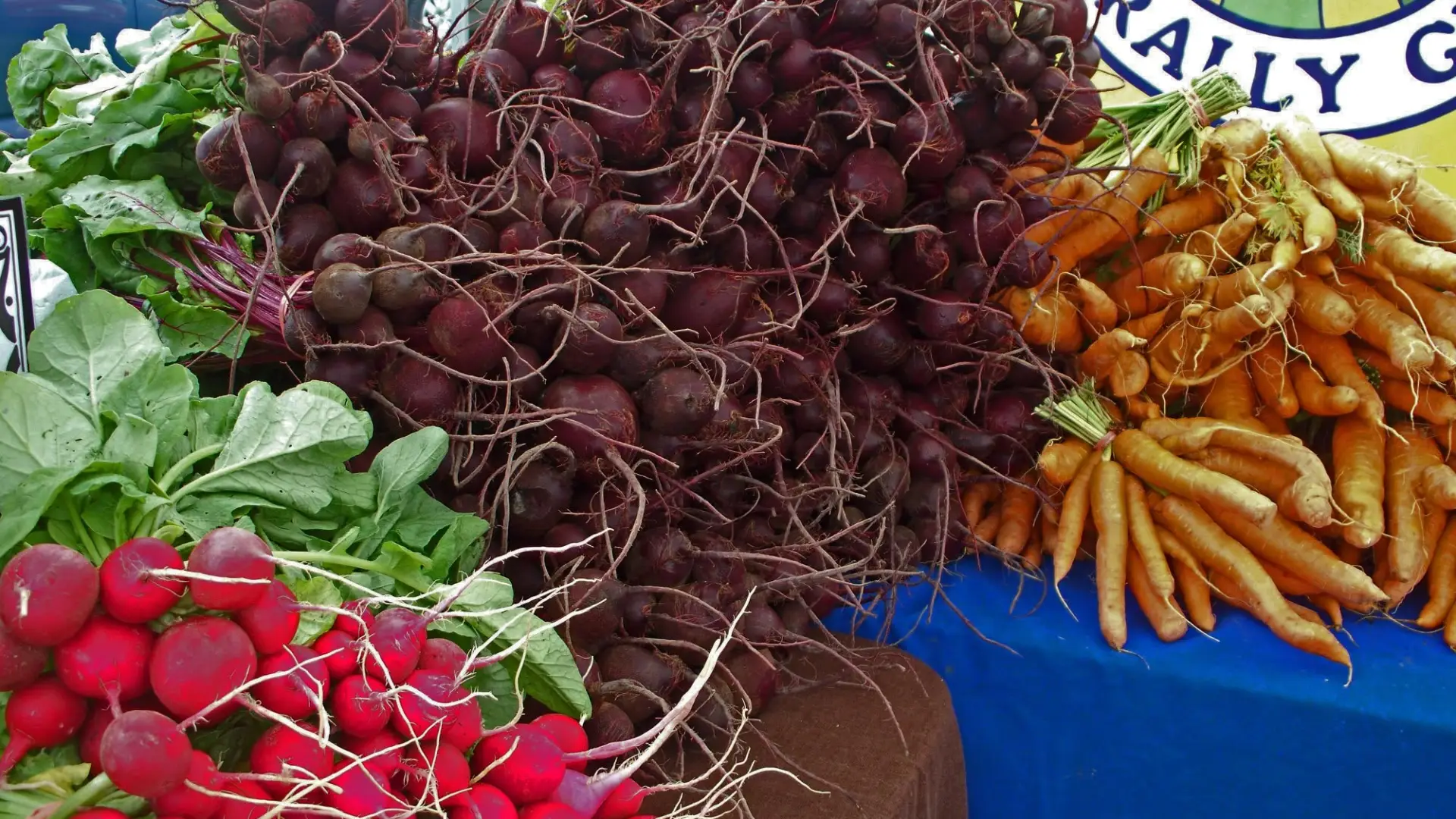 Vegetables from a local farm