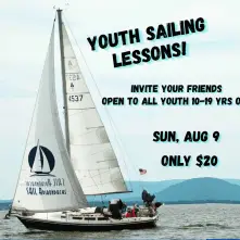 youth sailing lesson