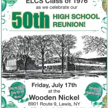50th reunion flyer