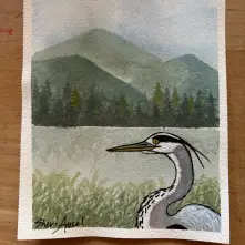 watercolor painting by Sheri Amsel