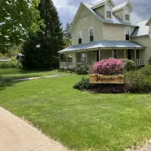 Namaste Inn in the summer sun