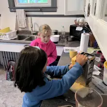 kids cooking