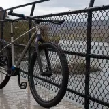 bike on a bridge
