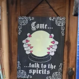 sign "talk to the spirits"