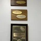 50th, 75th and 100th anniversary plaques 