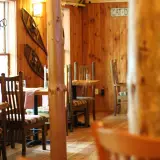 Dining space at the Woods Inn
