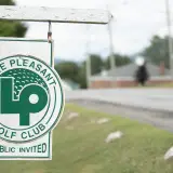 picture of lake pleasant golf club sign