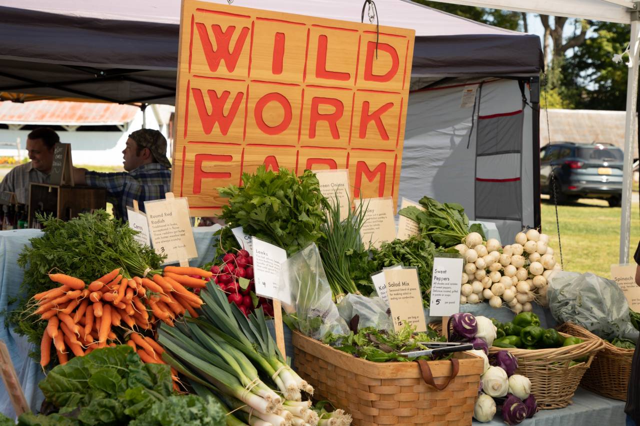 Wild Work Farm at the Adirondack Harvest Festival.