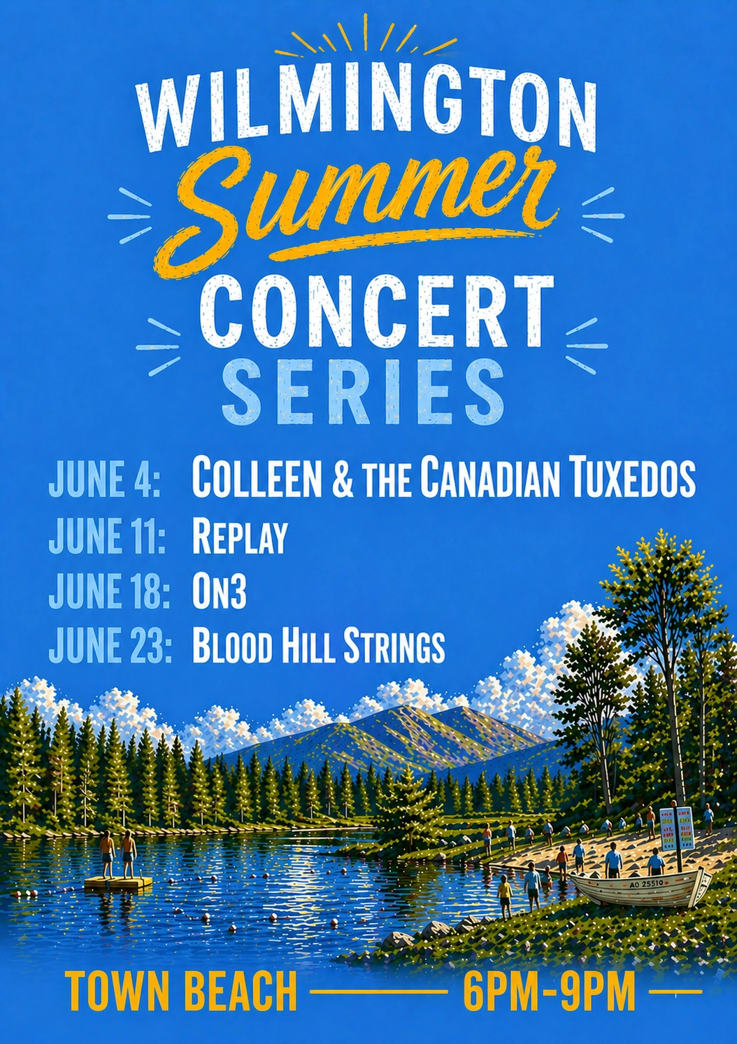 June lineup of Wilmington summer beach concerts