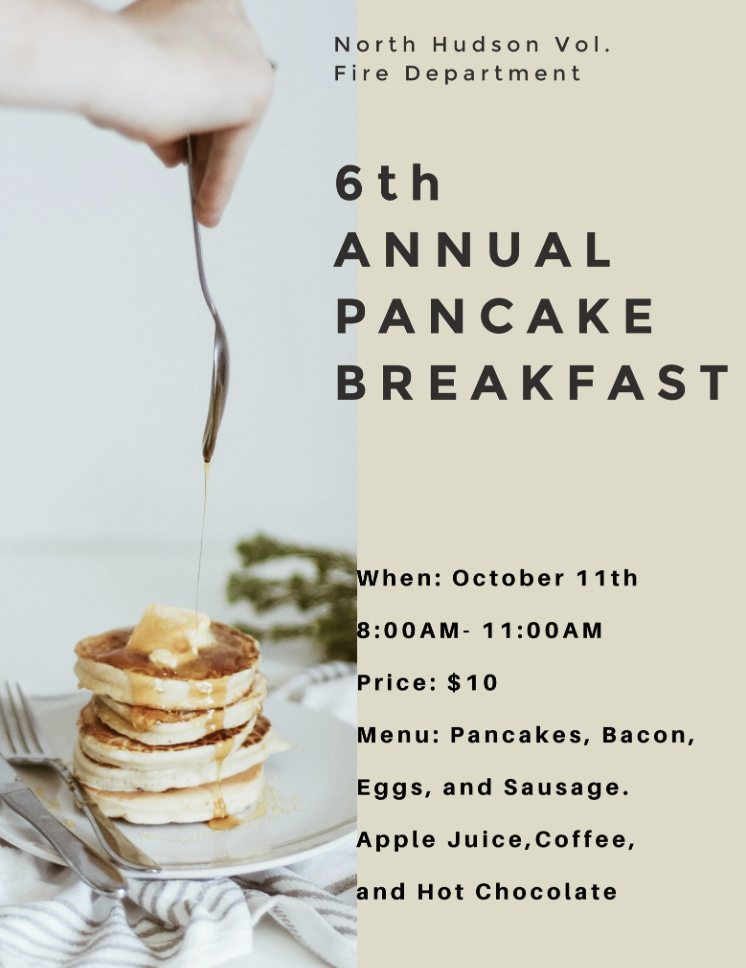 Poster for Pancake Breakfast