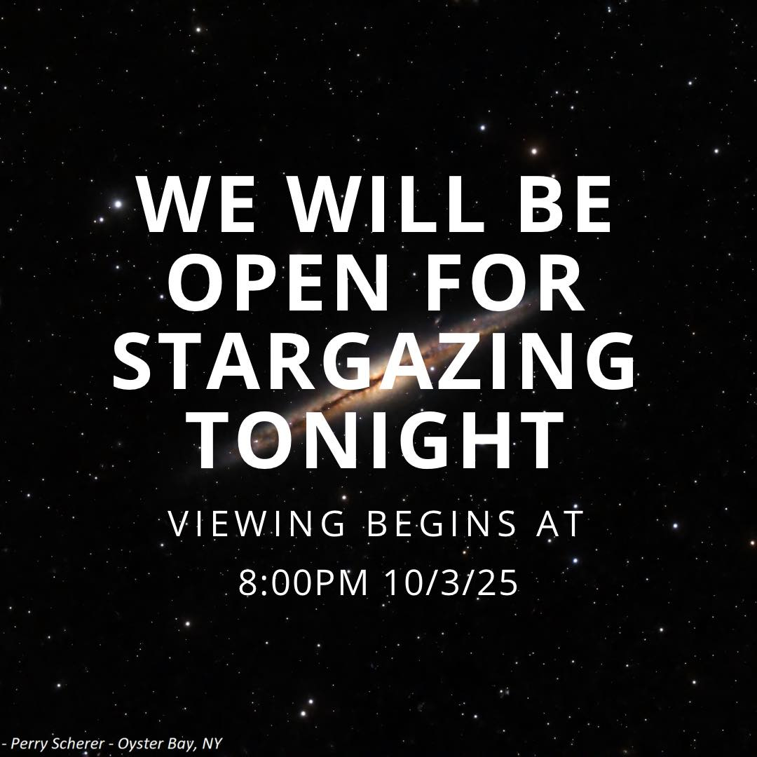 white text on sky background