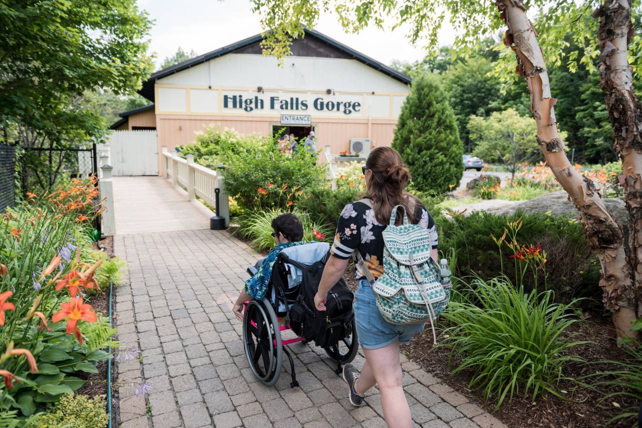 Accessibility at High Falls Gorge