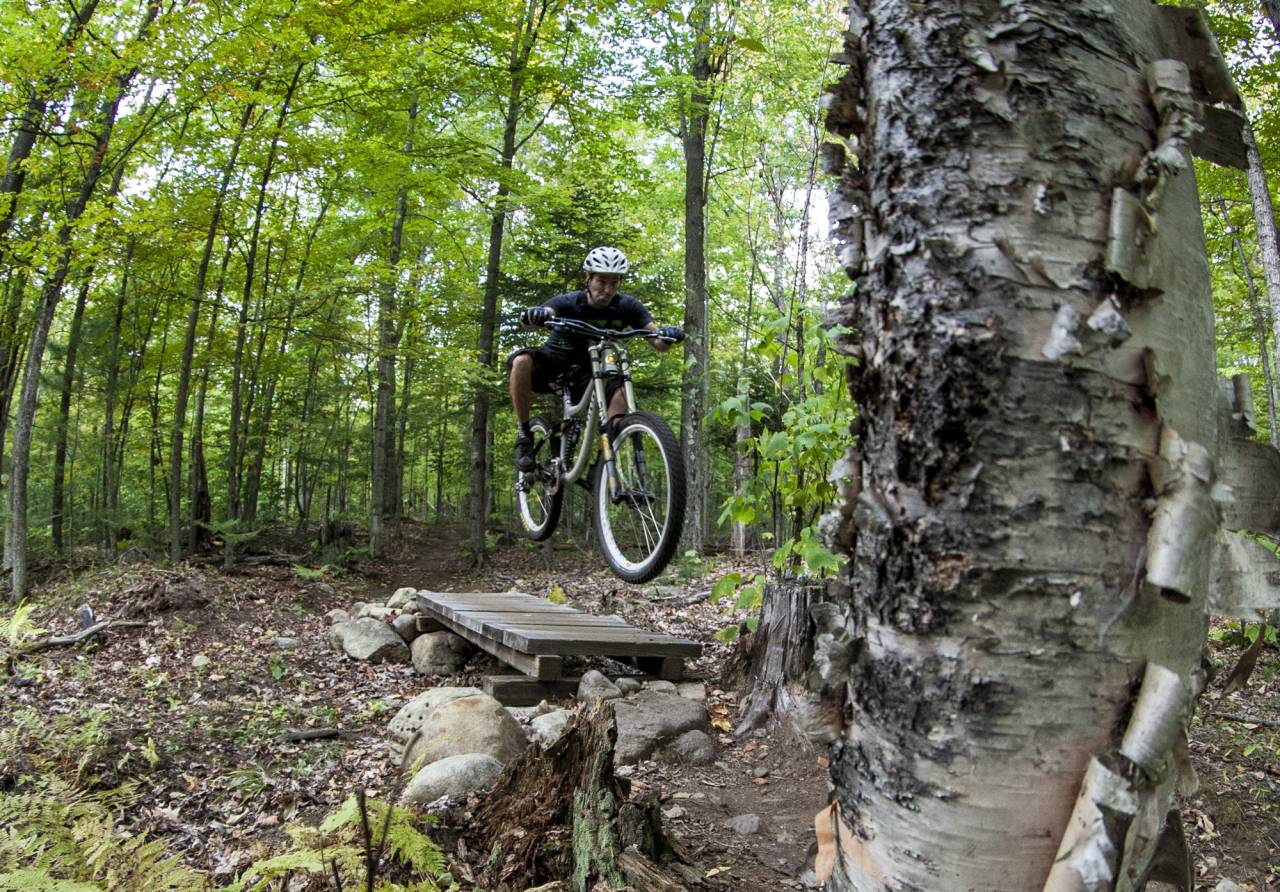 PMD mountain biker