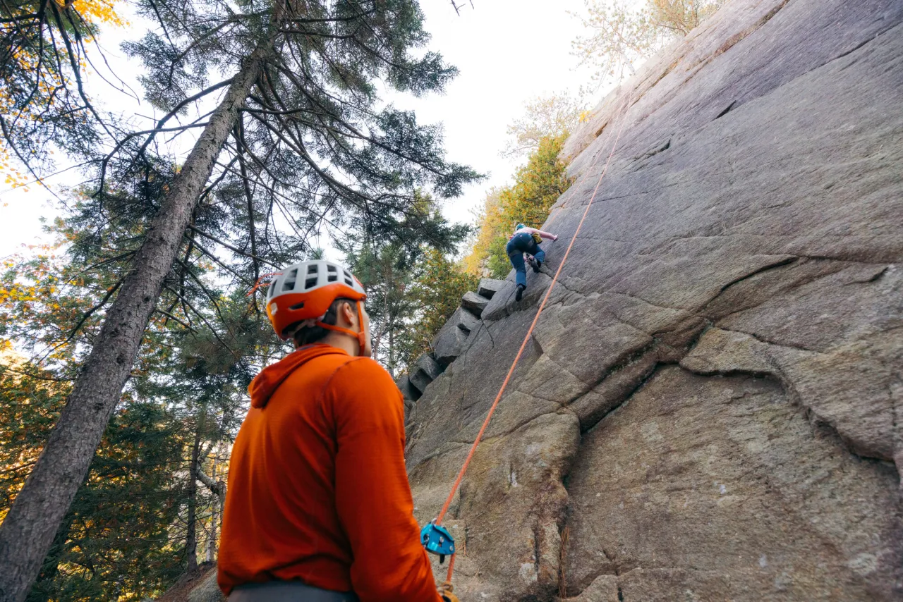 Climbers in the Whiteface Region.