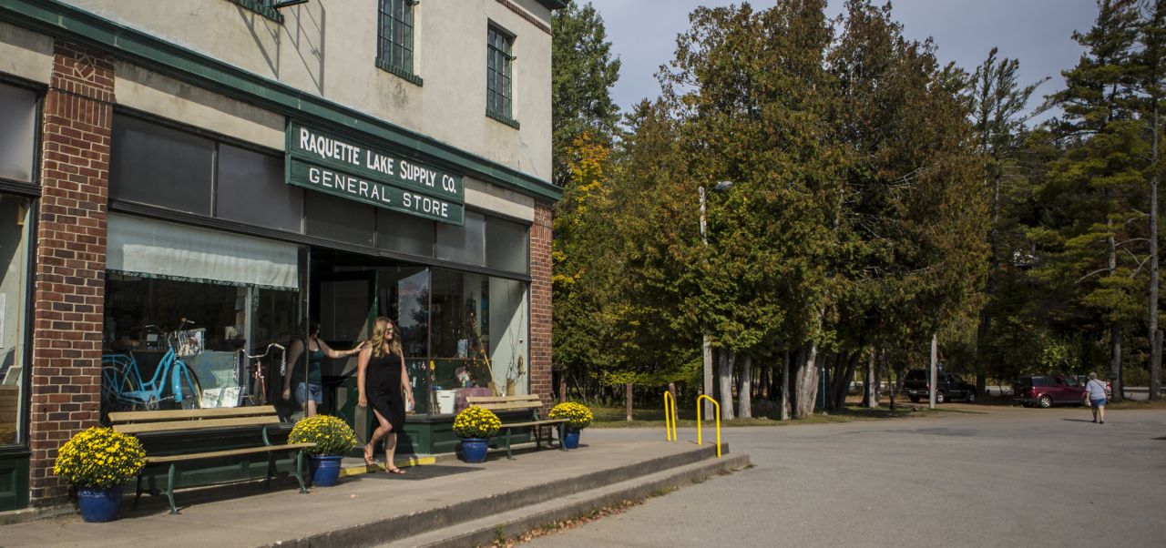 Raquette Lake Supply Store.