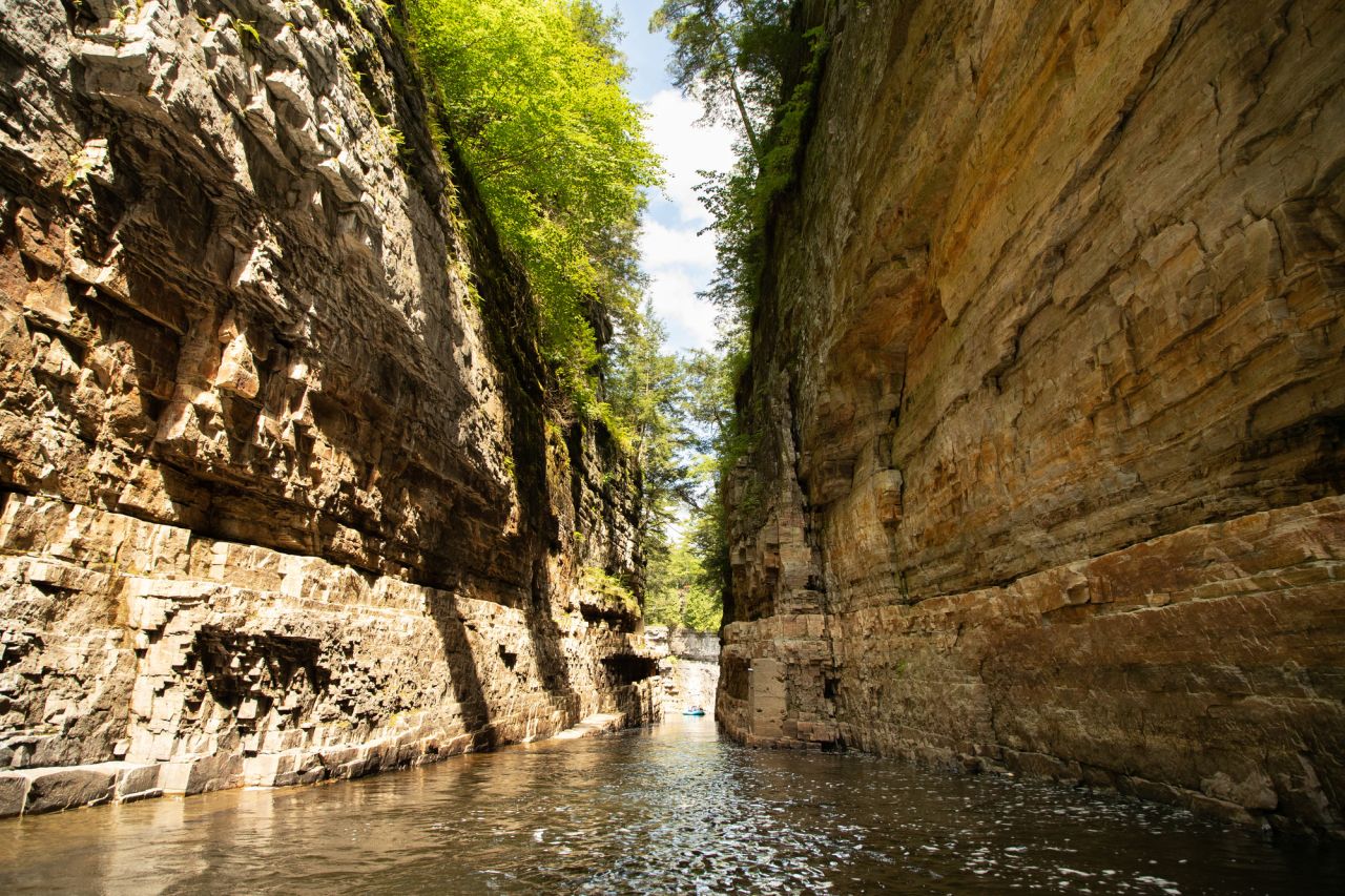 Views of Ausable Chasm.