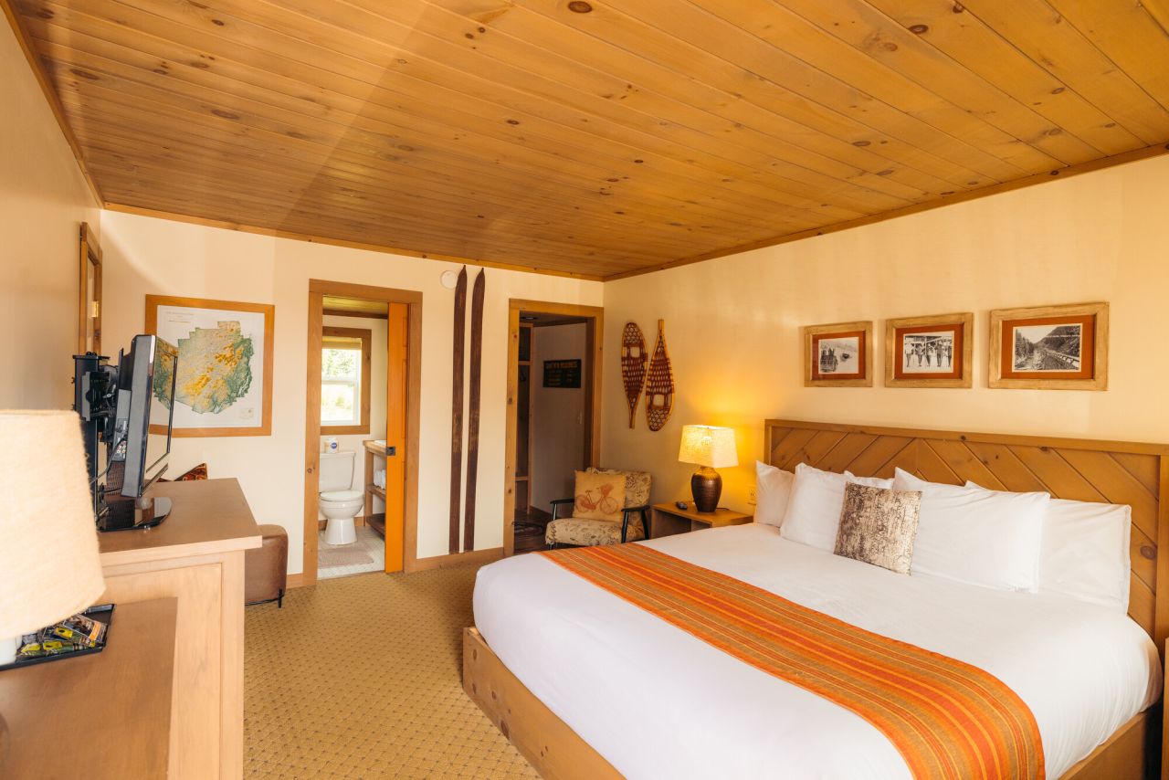 A room at Cadence Lodge.