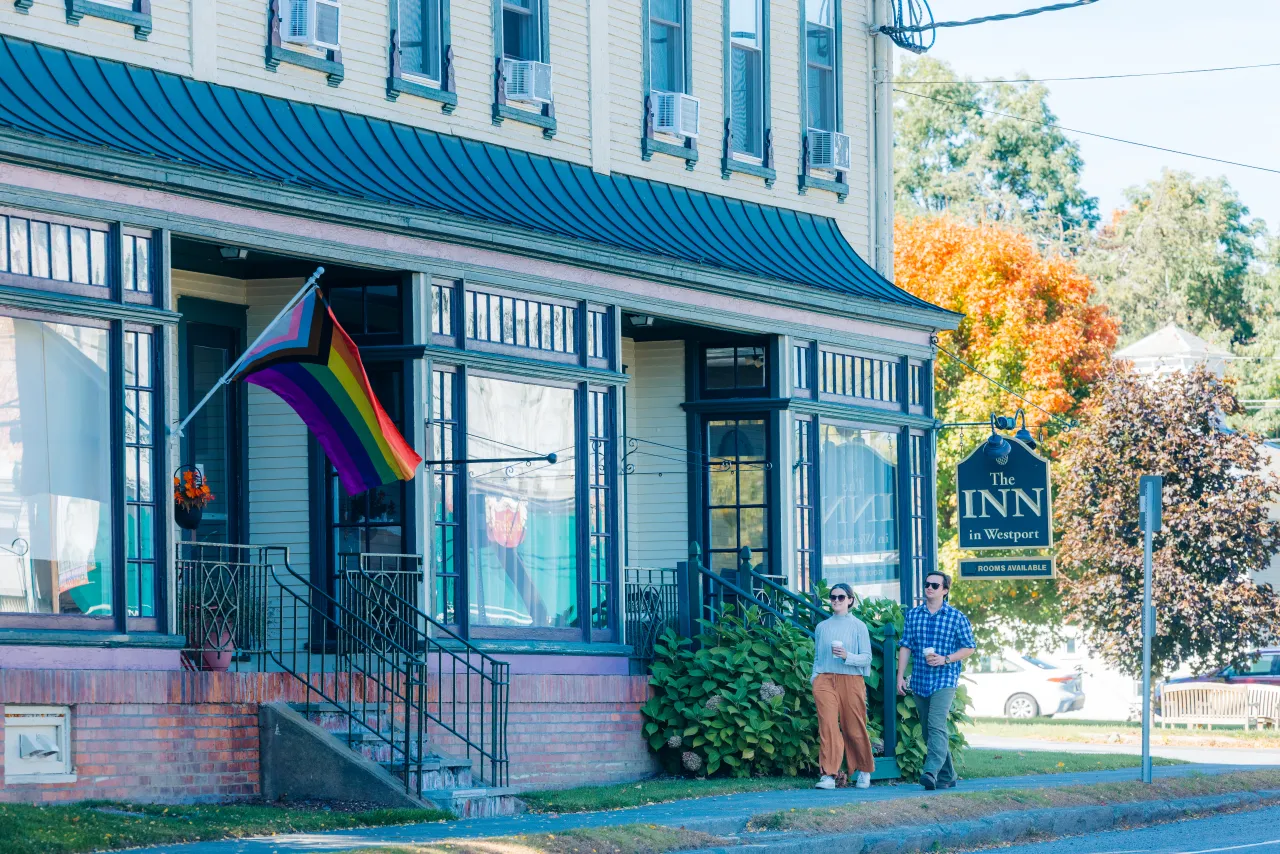 exterior of the westport inn