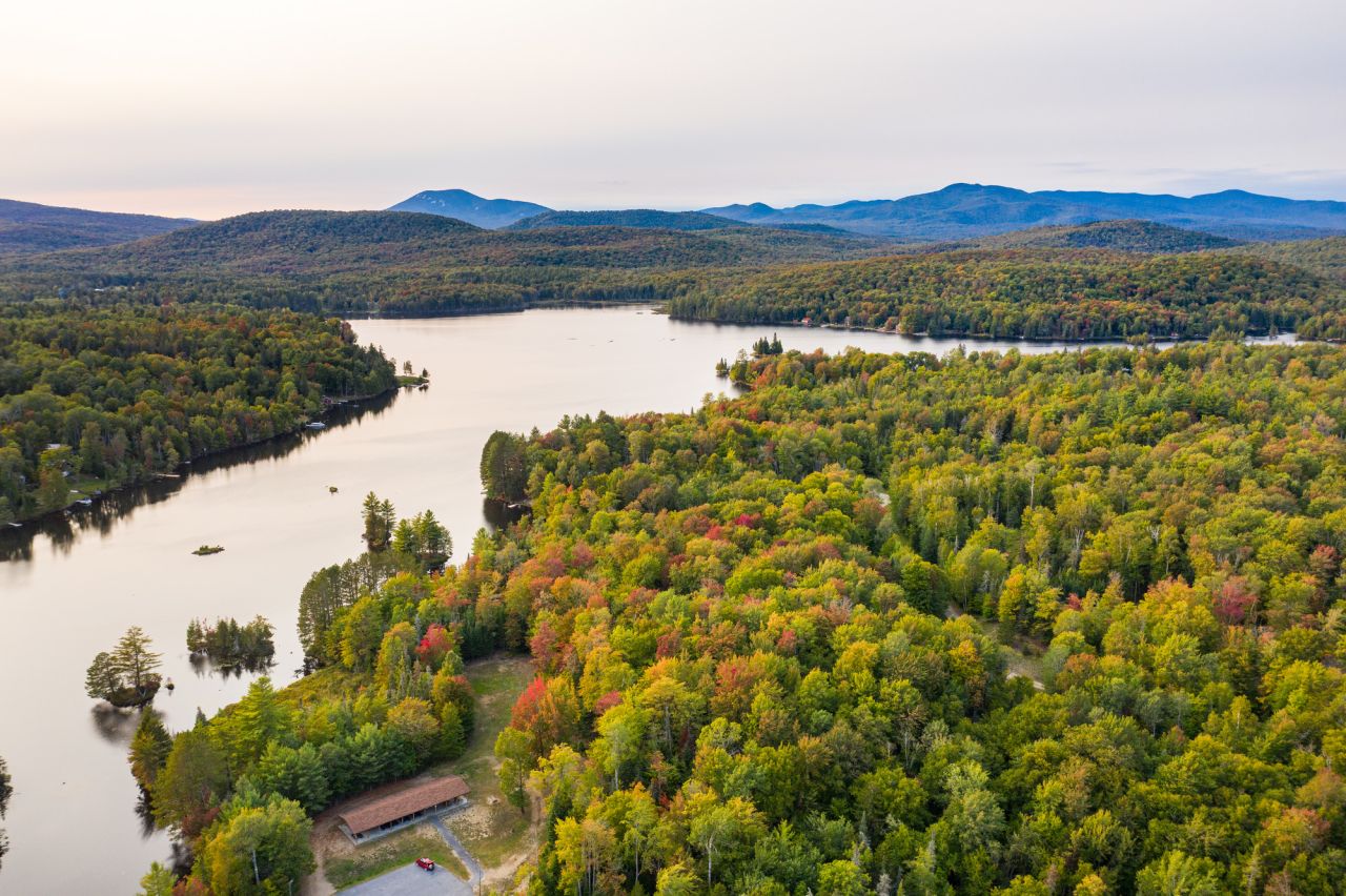 Indian Lake in the fall.