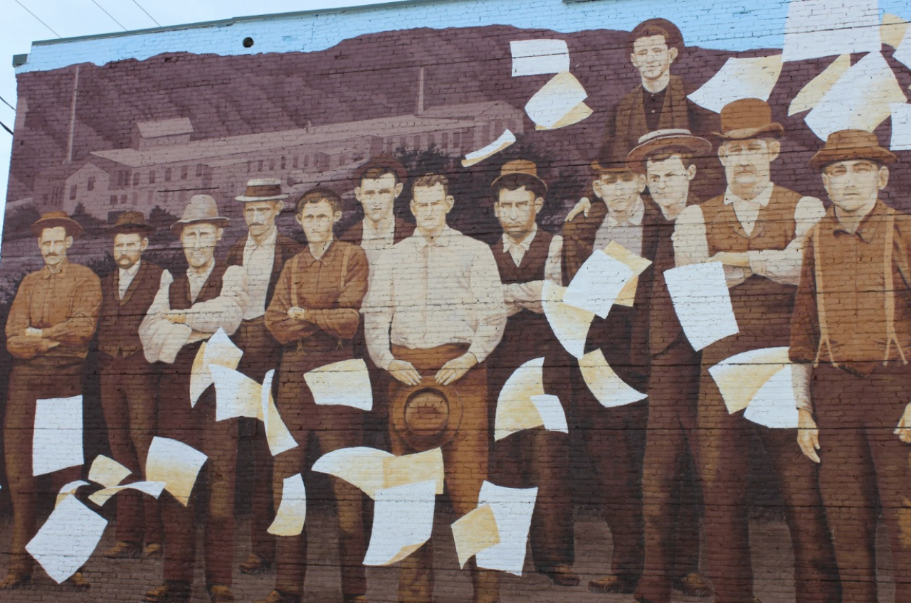 mill mural