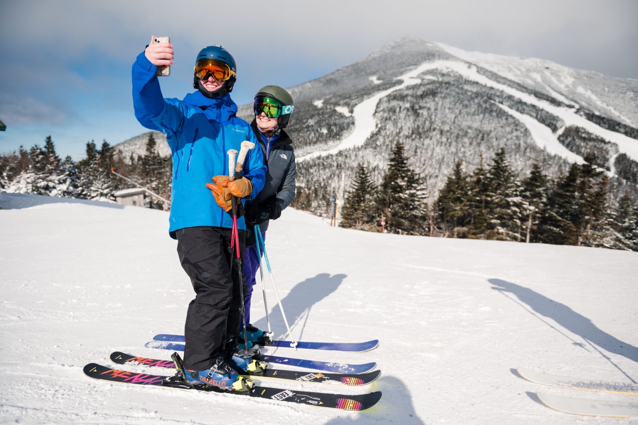 Skiing at Whiteface Mountain.