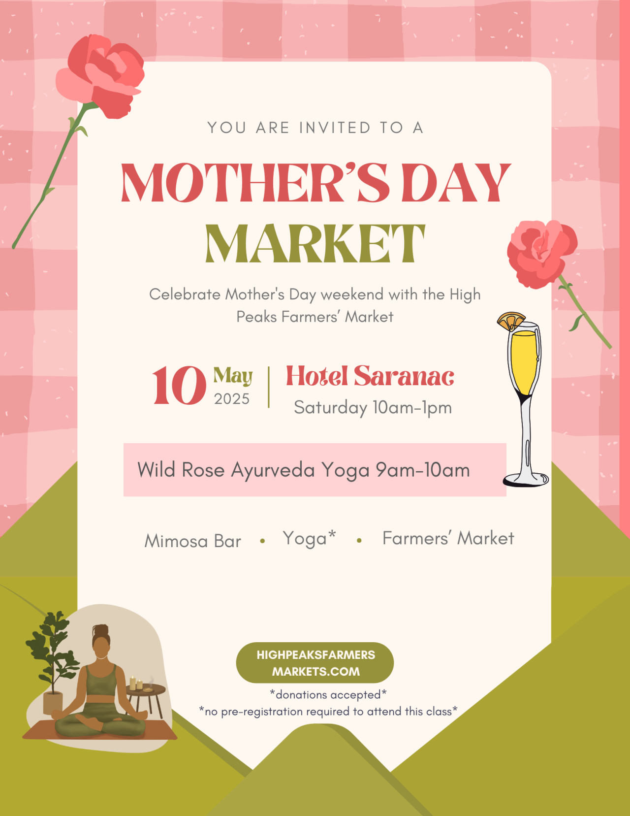 Mother's Day event flyer