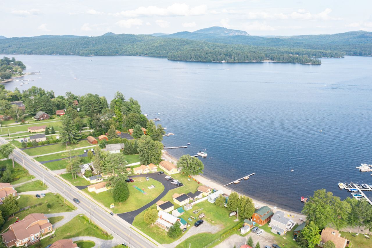 Views of Schroon Lake in the summer.