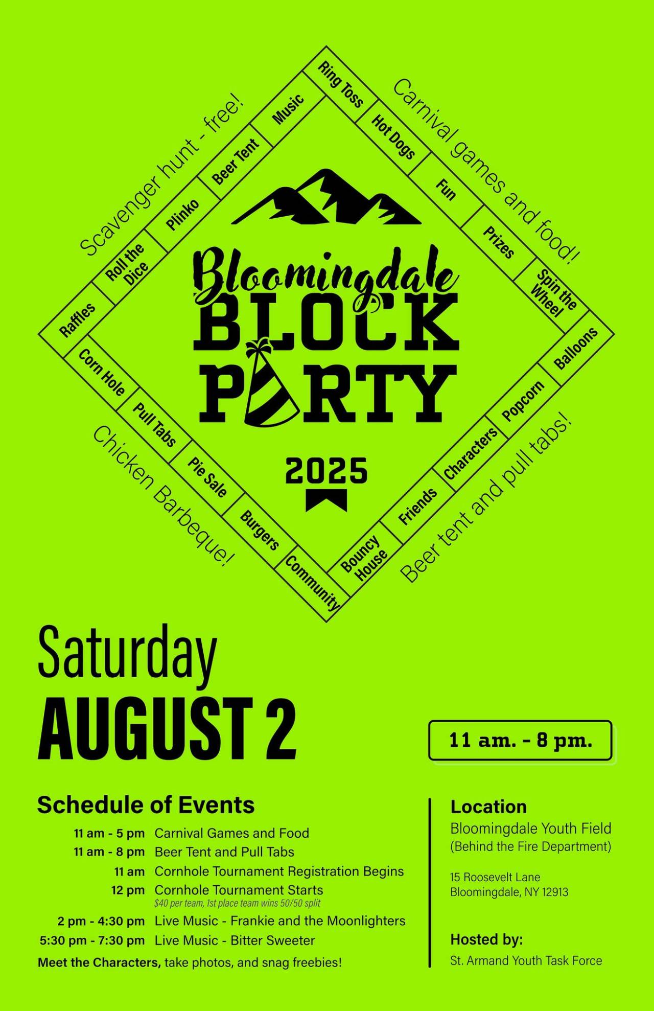 2025 Bloomingdale Block Party