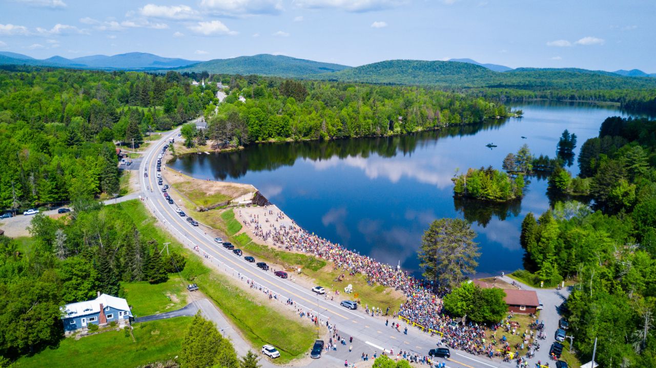 Indian Lake in the summer.