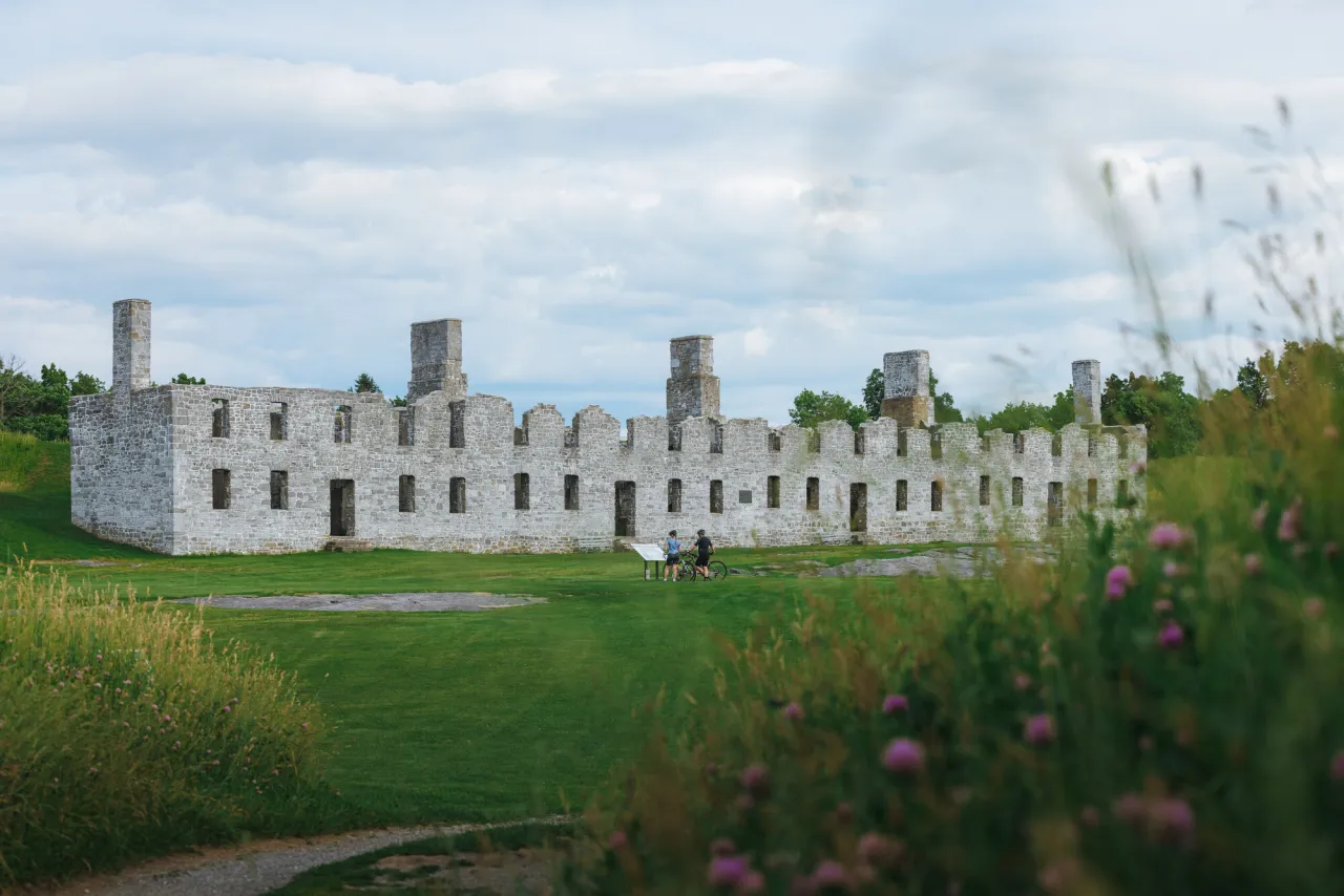 Crown Point Historic Site in the summer.