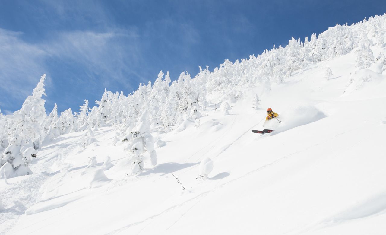 A skier at Whiteface Mountain.