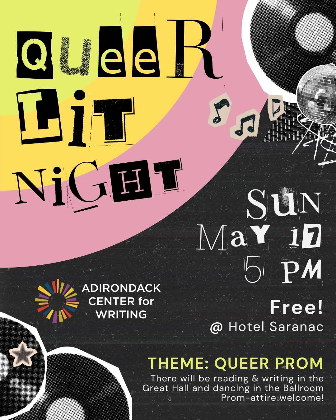 Queer Lit Night Poster