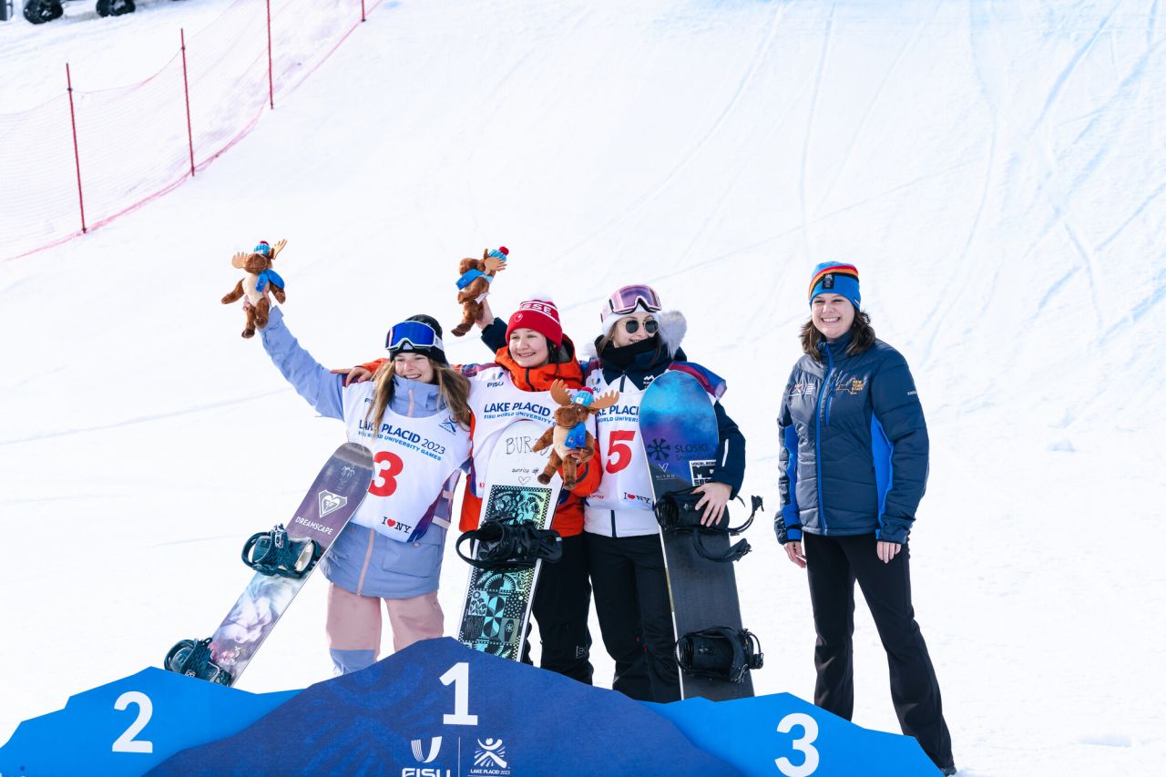 Winter University Games at Whiteface Mountain.