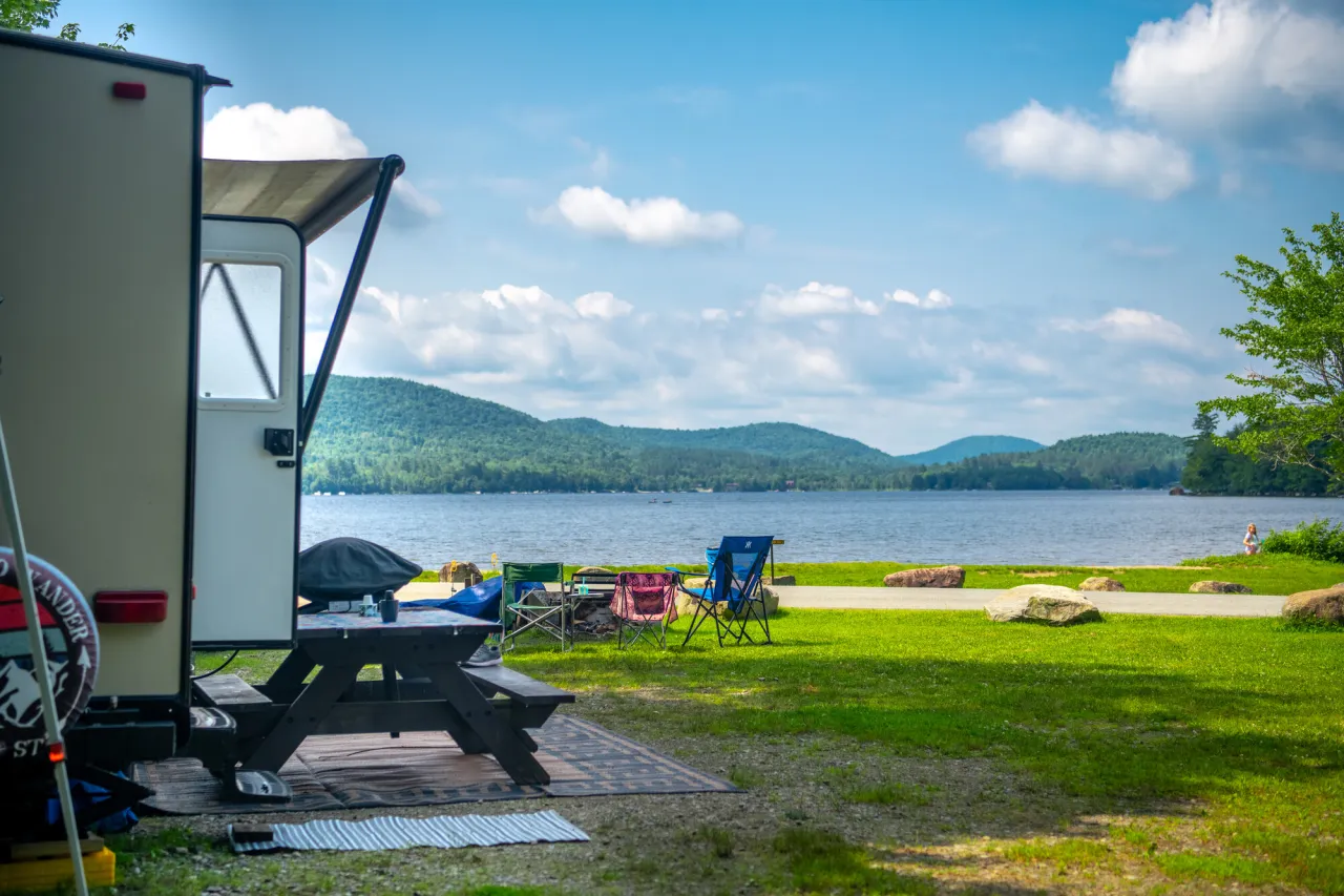 A campground in Speculator.
