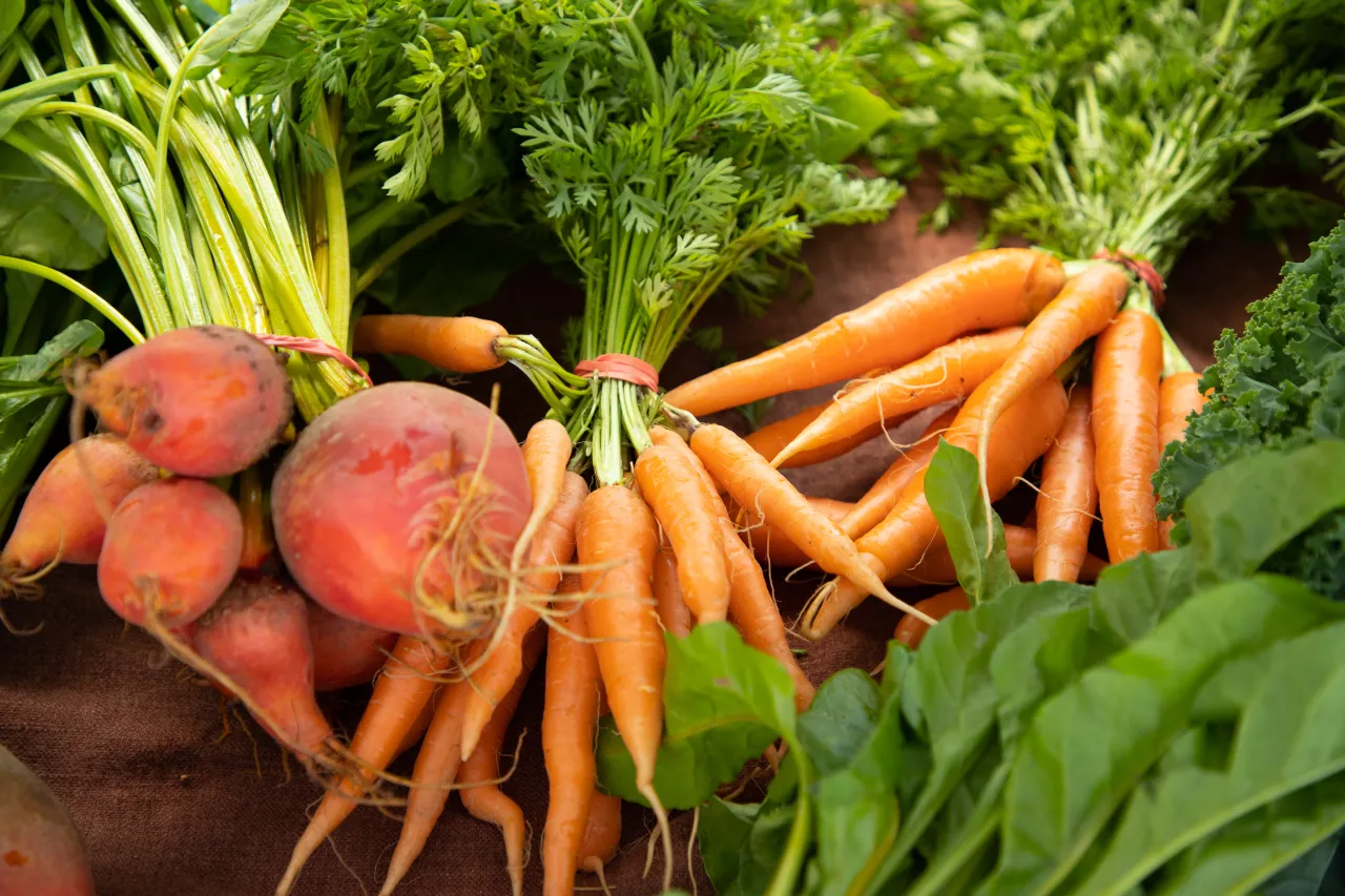 various veggies