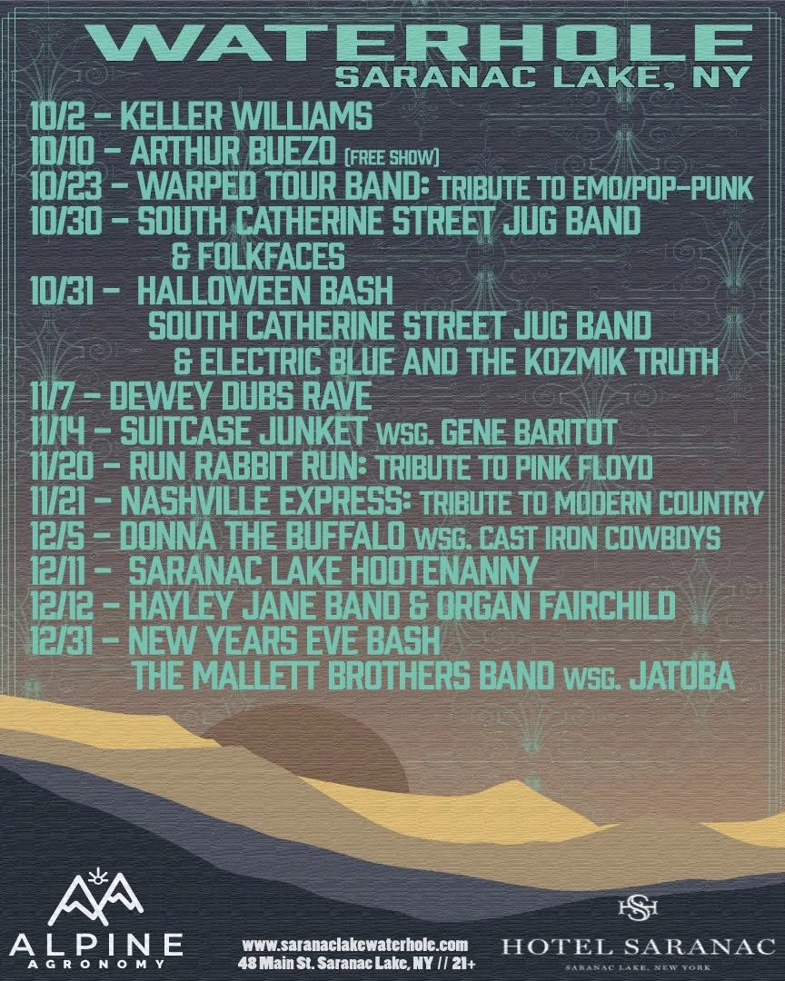 flyer for lineup