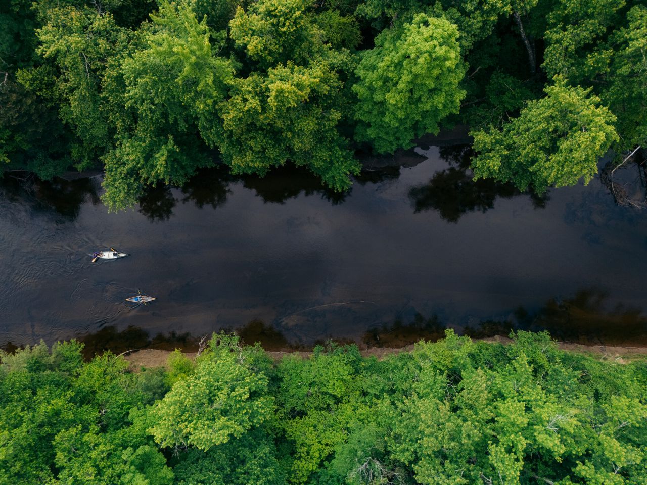 Paddling the Schroon River