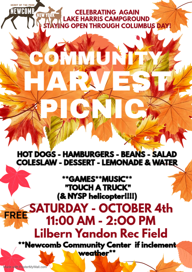 Harvest flyer picinic