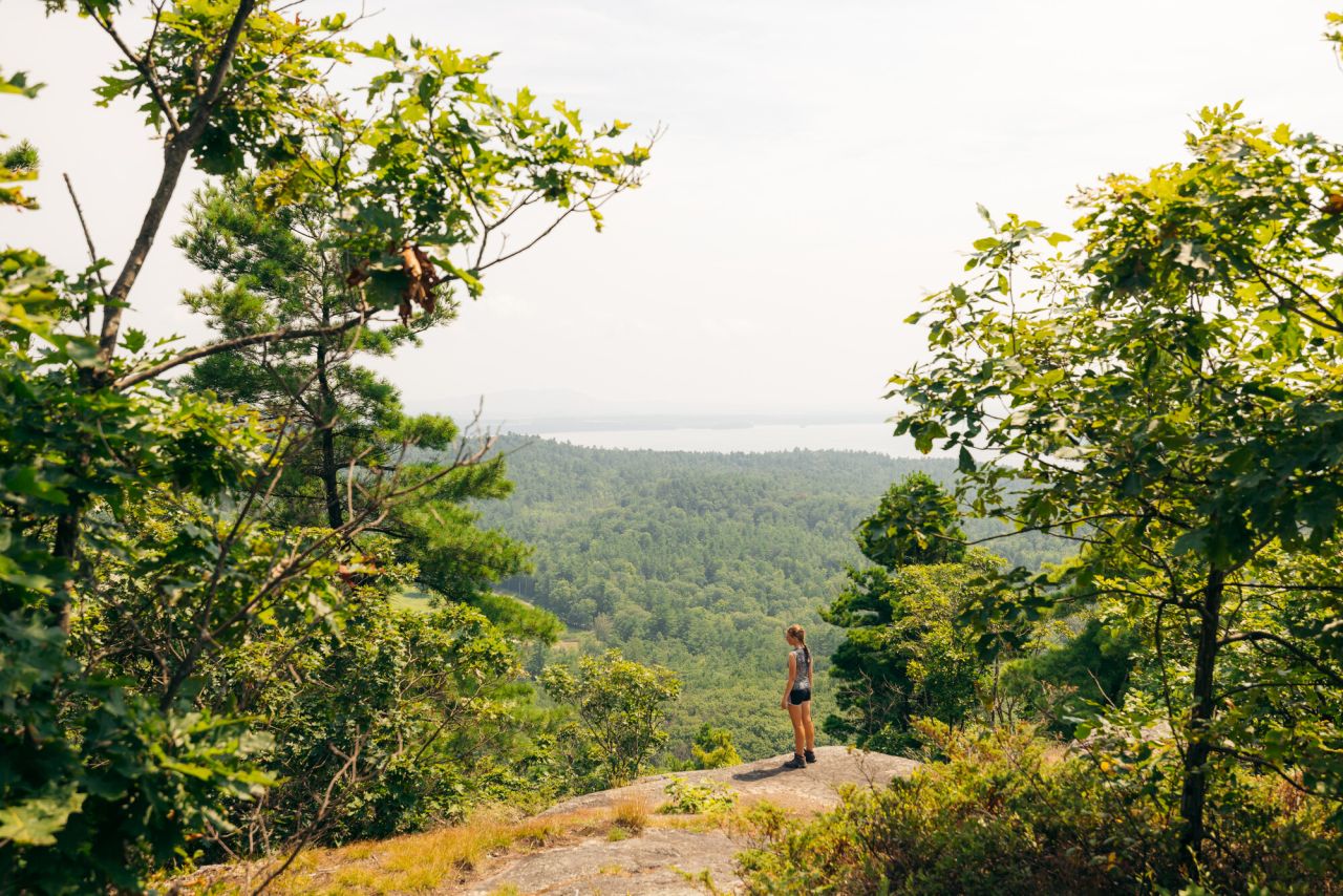 person hiking